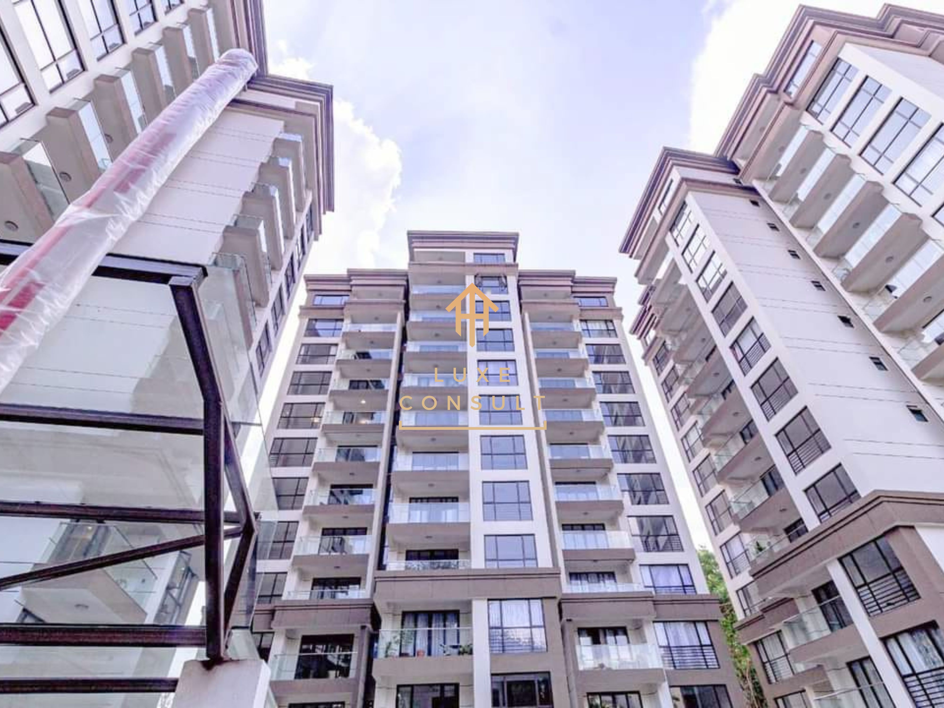 3 Bedroom apartment for rent, Riverside Drive , Westlands .